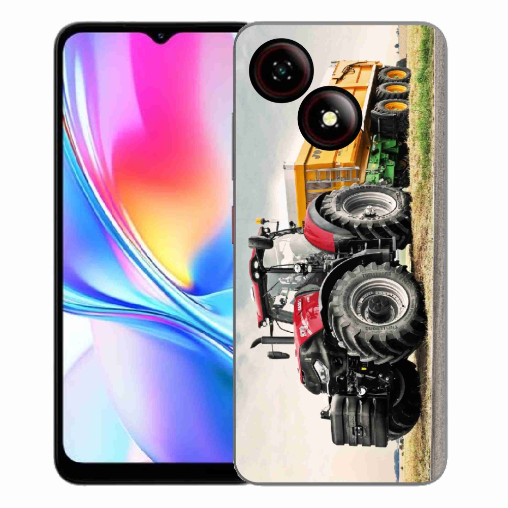 Gélový kryt mmCase na ZTE Blade A35E - traktor 3