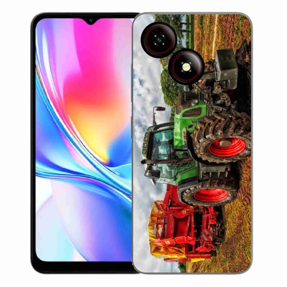Gélový kryt mmCase na ZTE Blade A35E - traktor 4