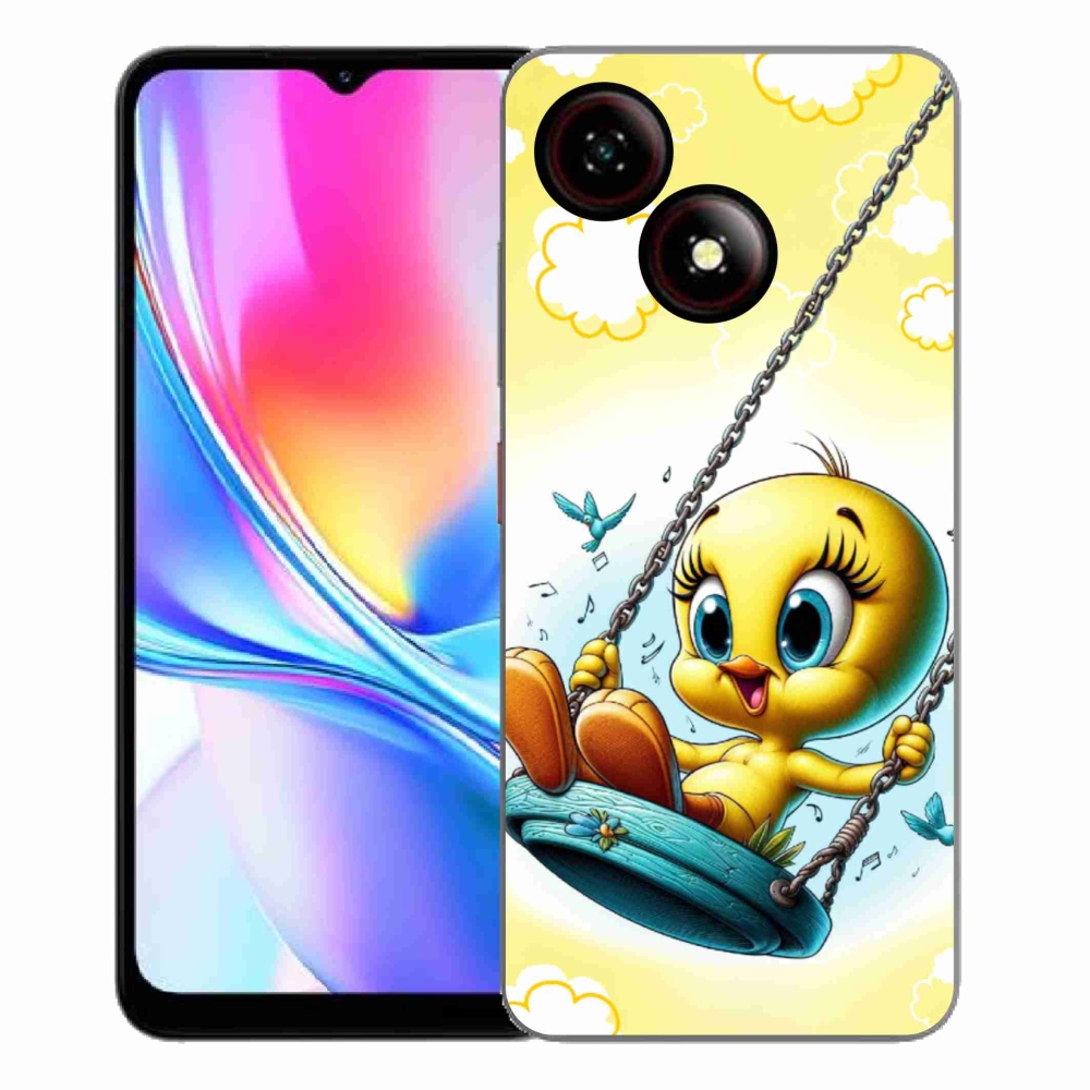 Gélový kryt mmCase na ZTE Blade A35E - tweety