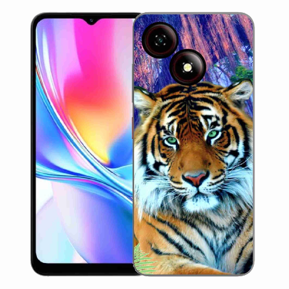 Gélový kryt mmCase na ZTE Blade A35E - tiger