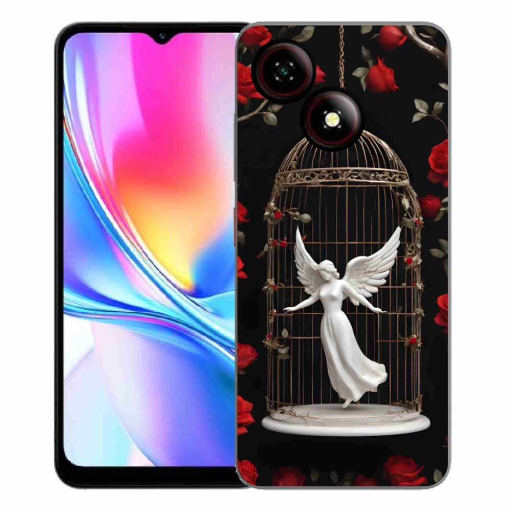Gélový kryt mmCase na ZTE Blade A35E - uväznený anjel