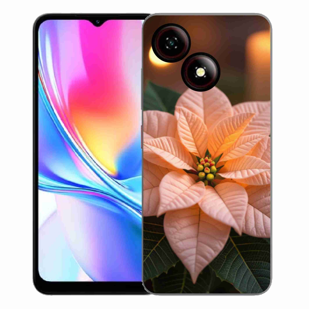 Gélový kryt mmCase na ZTE Blade A35E - vianočná hviezda