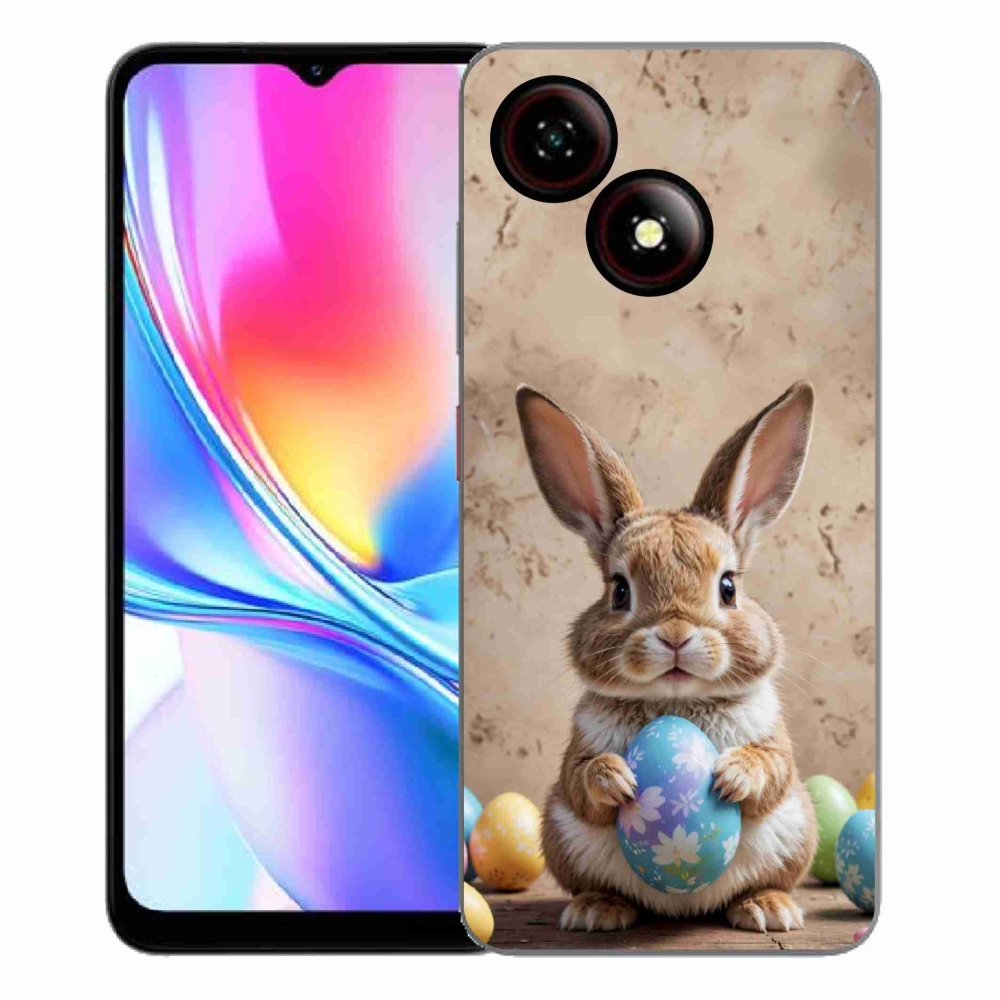 Gélový kryt mmCase na ZTE Blade A35E - veľkonočný zajačik