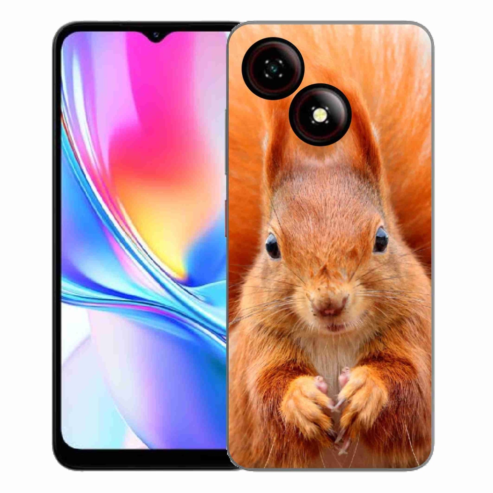 Gélový kryt mmCase na ZTE Blade A35E - veverička