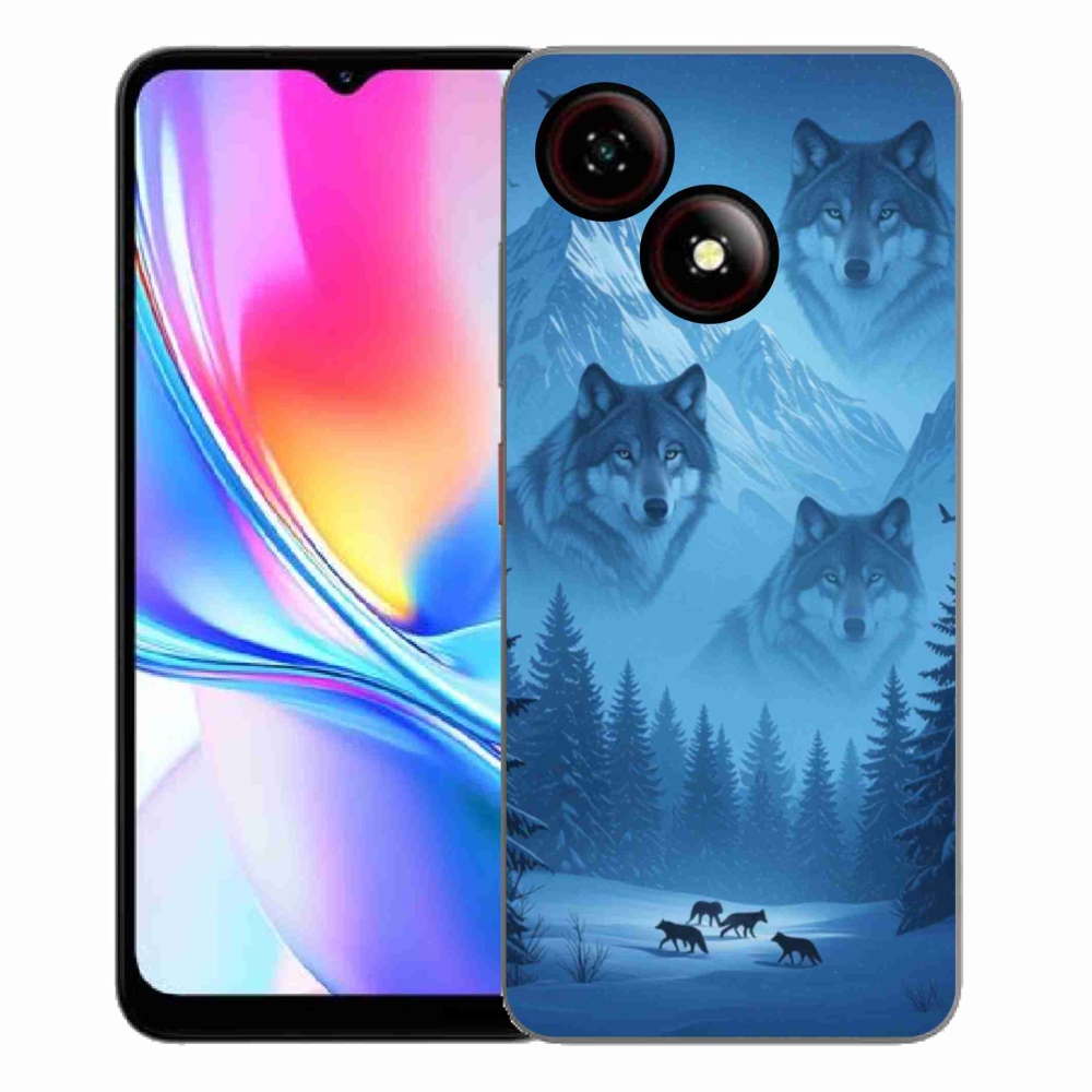 Gélový kryt mmCase na ZTE Blade A35E - vlčia svorka