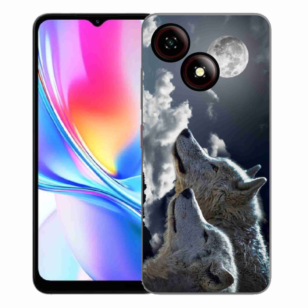 Gélový kryt mmCase na ZTE Blade A35E - vlci