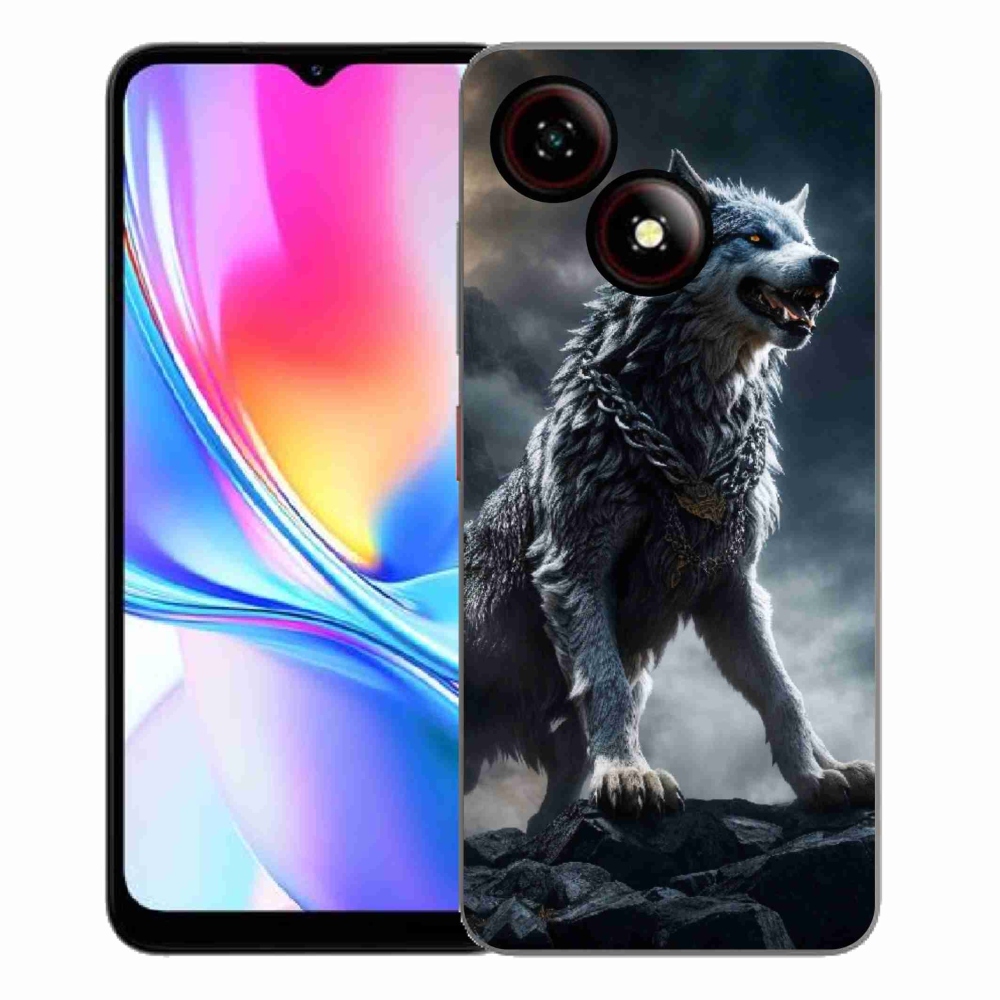 Gélový kryt mmCase na ZTE Blade A35E - vlk 1