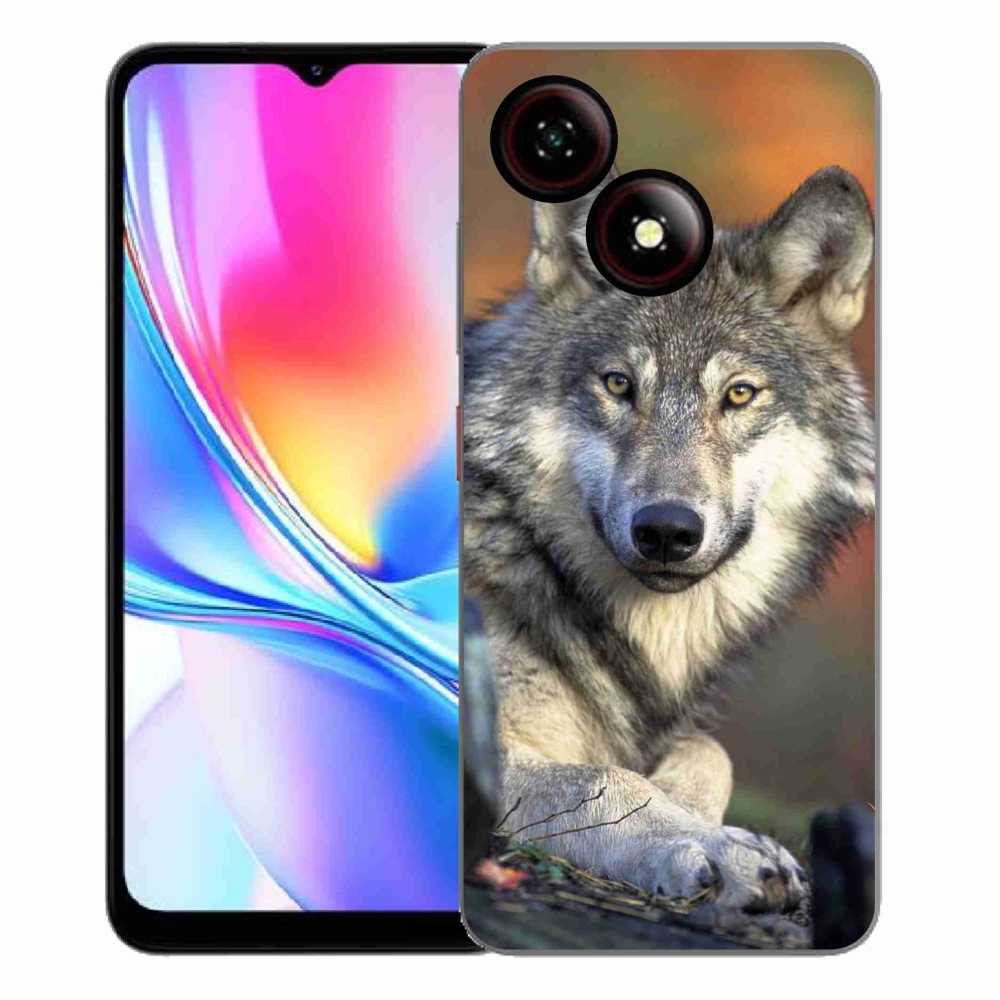 Gélový kryt mmCase na ZTE Blade A35E - vlk