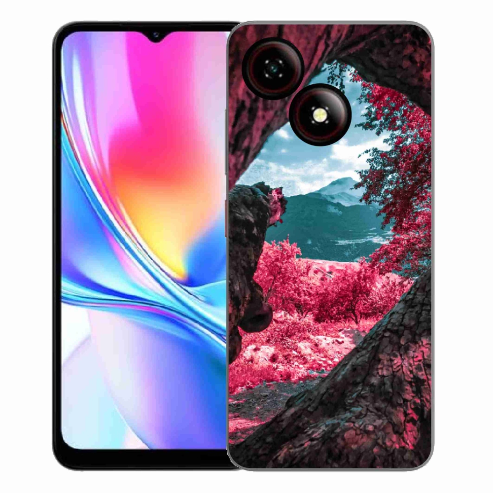 Gélový kryt mmCase na ZTE Blade A35E - výhľad na hory