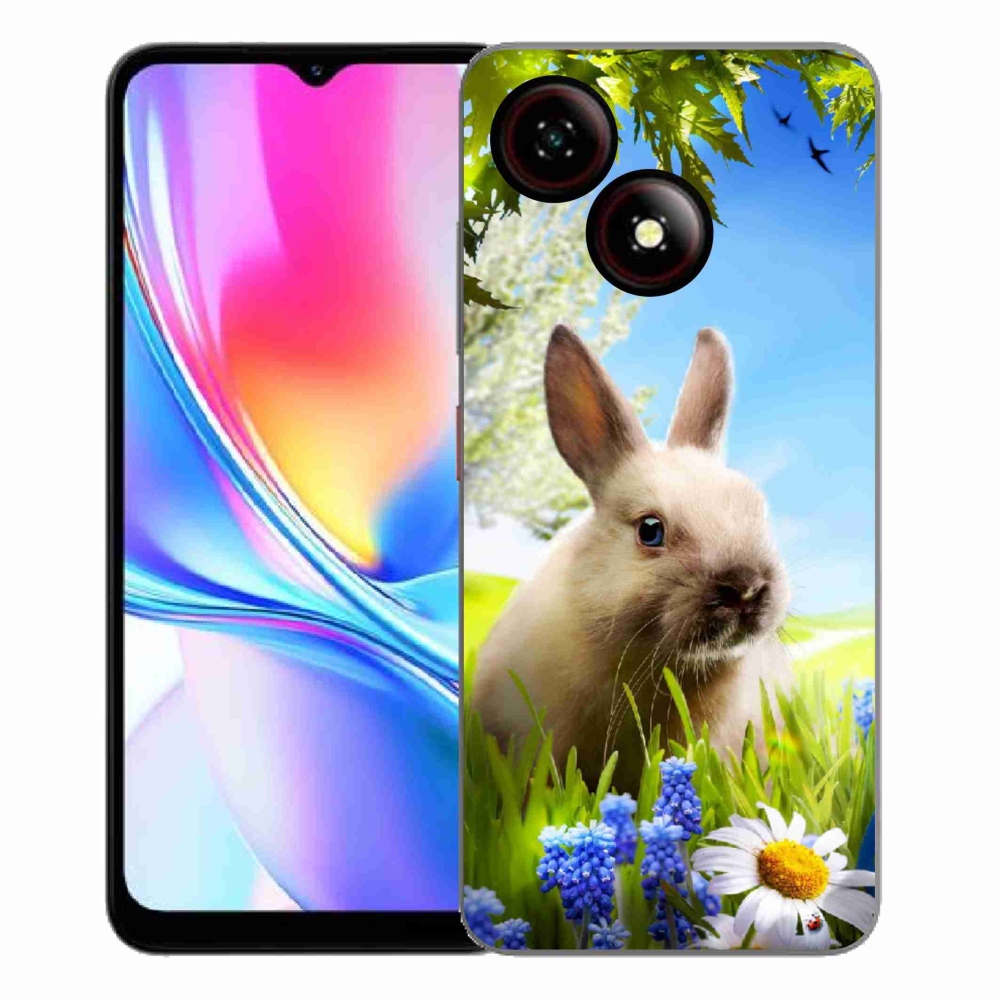 Gélový kryt mmCase na ZTE Blade A35E - zajačik