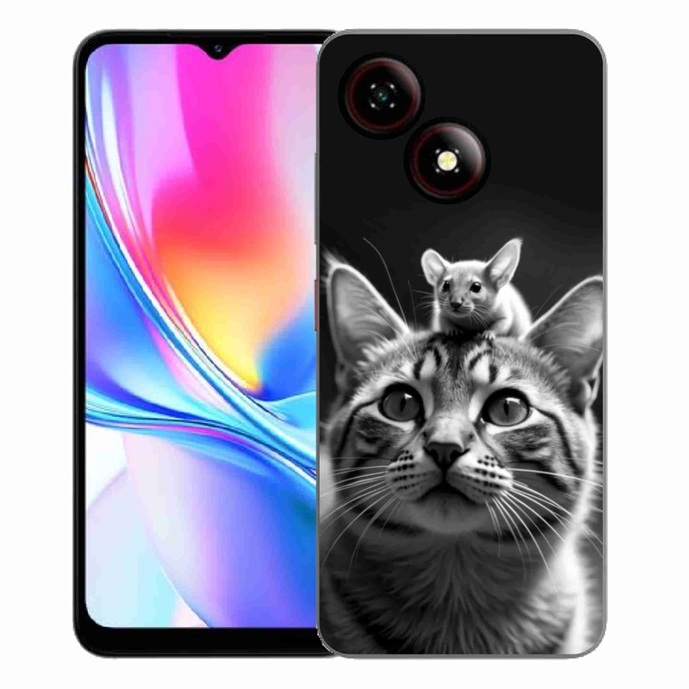Gélový kryt mmCase na ZTE Blade A35E - zvieracie priateľstvo 2
