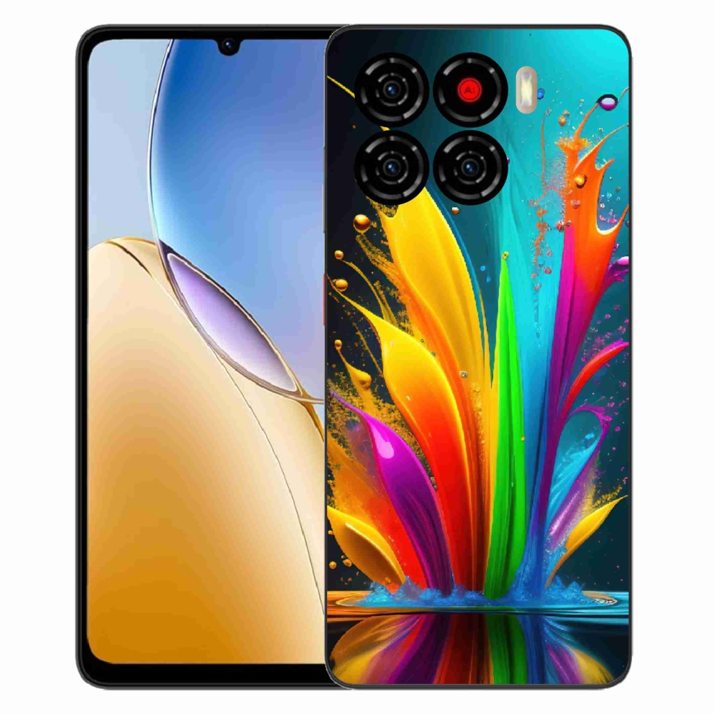 Gélový kryt mmCase na ZTE Blade A56 - abstraktný motív 1