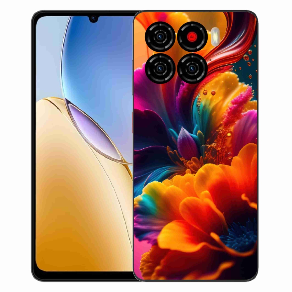 Gélový kryt mmCase na ZTE Blade A56 - abstraktný motív 2