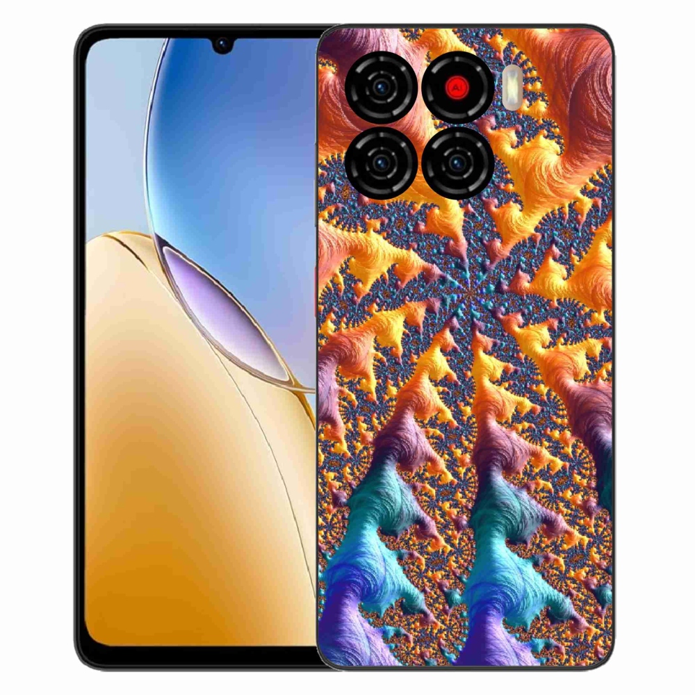 Gélový kryt mmCase na ZTE Blade A56 - abstraktný motív 23