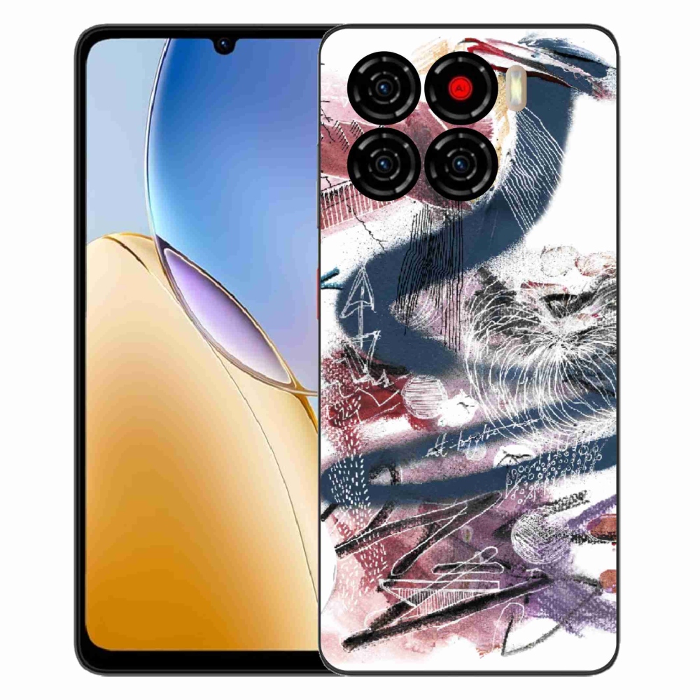 Gélový kryt mmCase na ZTE Blade A56 - abstraktný motív 28