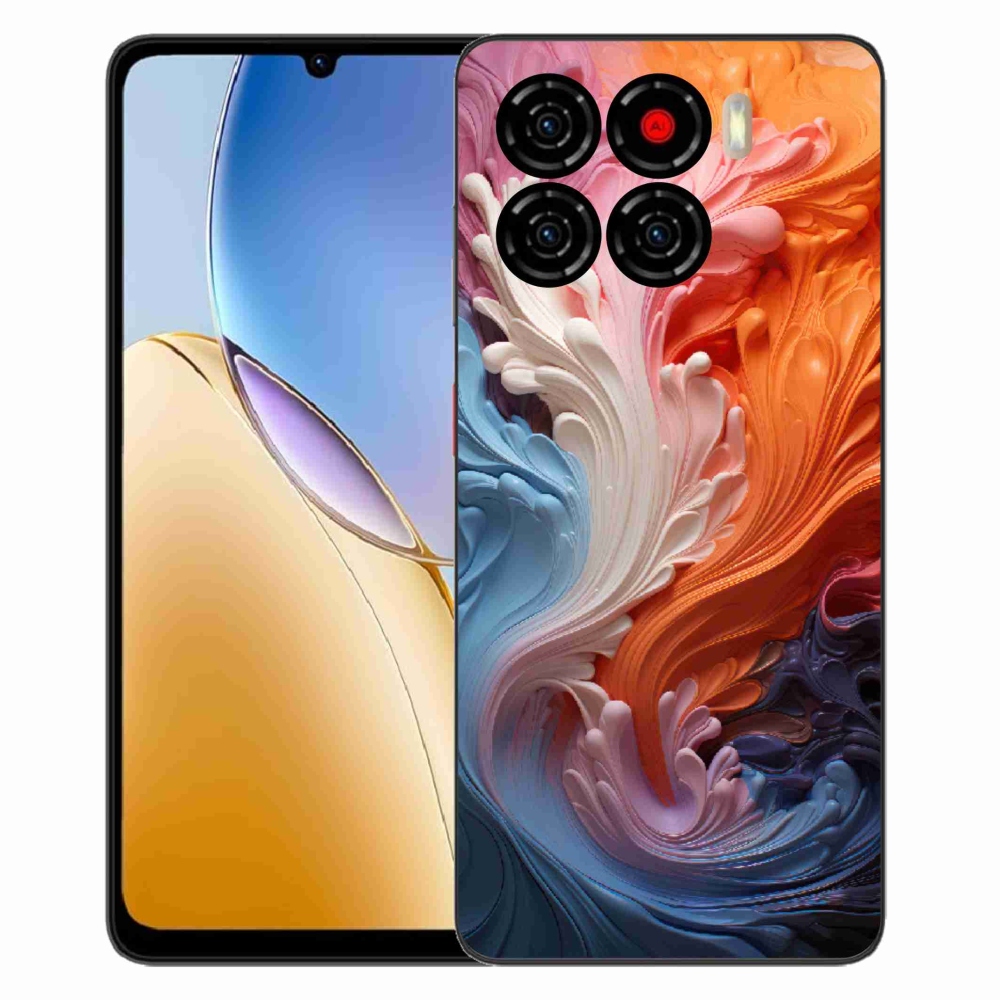 Gélový kryt mmCase na ZTE Blade A56 - abstraktný motív 8