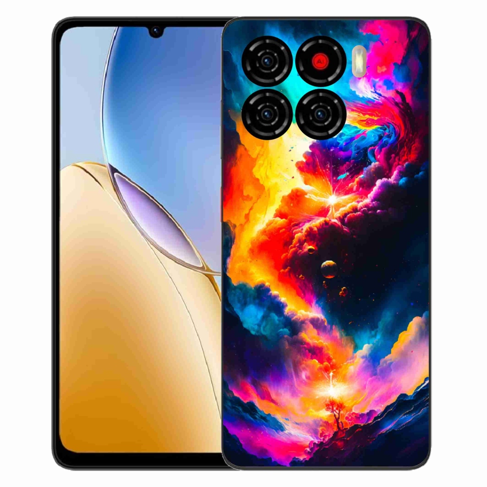 Gélový kryt mmCase na ZTE Blade A56 - abstraktný motív