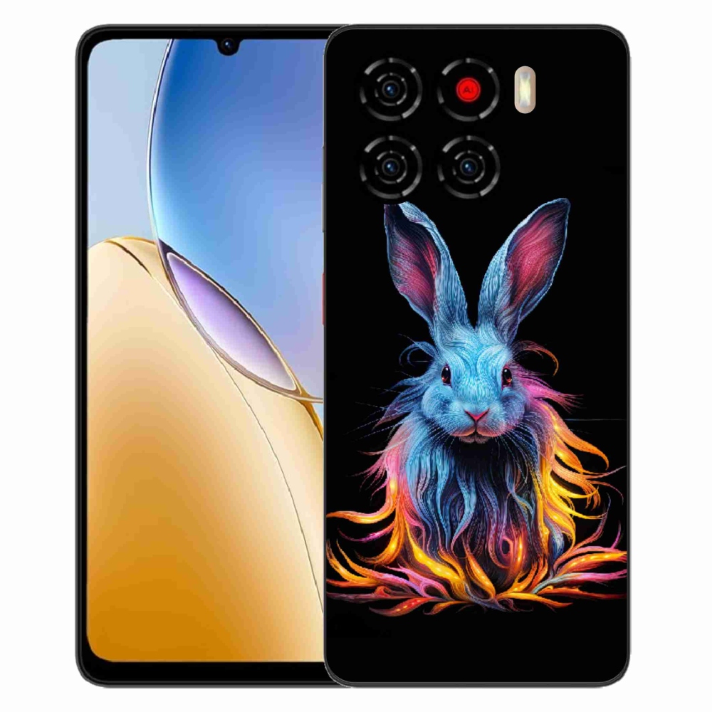 Gélový kryt mmCase na ZTE Blade A56 - abstraktný zajac