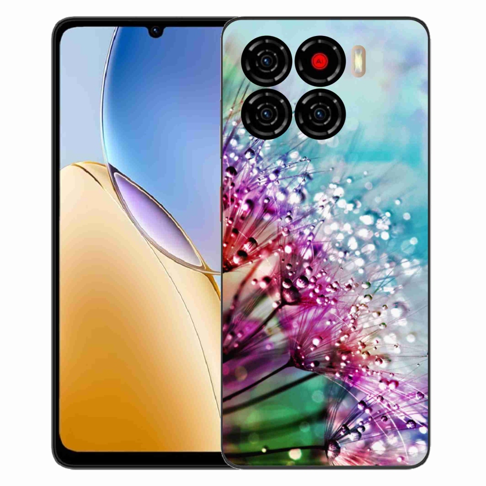 Gélový kryt mmCase na ZTE Blade A56 - farebné kvety