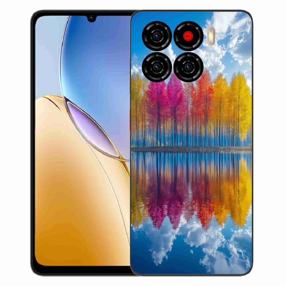 Gélový kryt mmCase na ZTE Blade A56 - farebné stromy