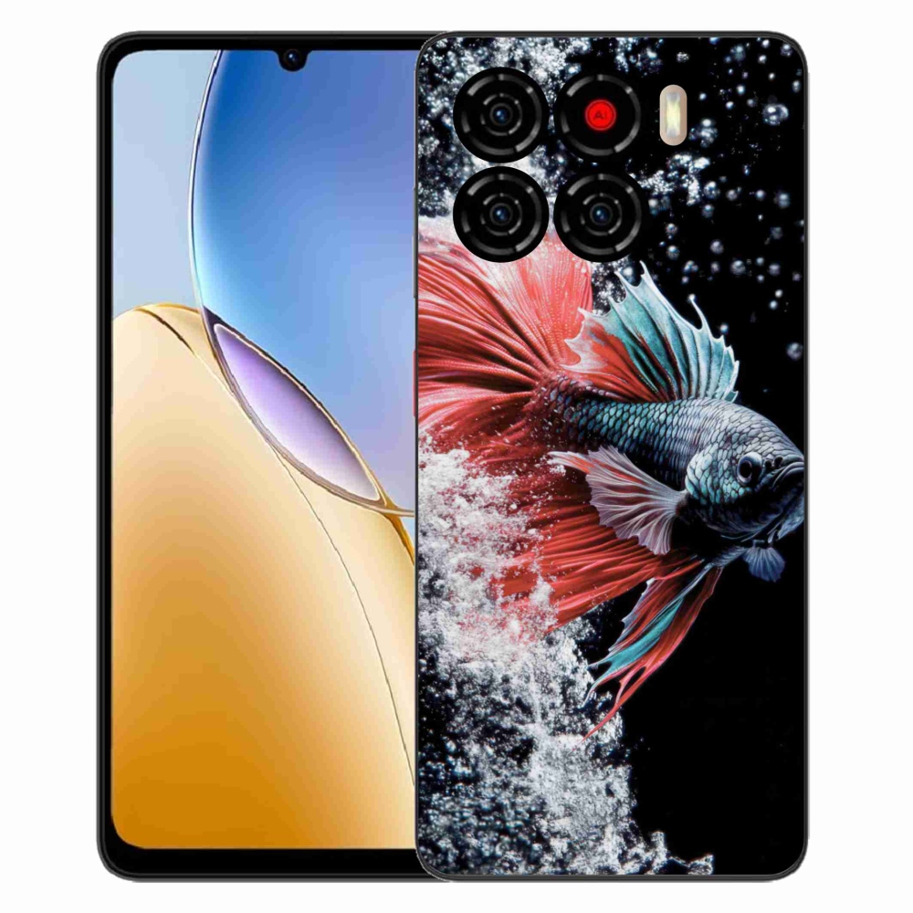 Gélový kryt mmCase na ZTE Blade A56 - bojovníčka pestrá