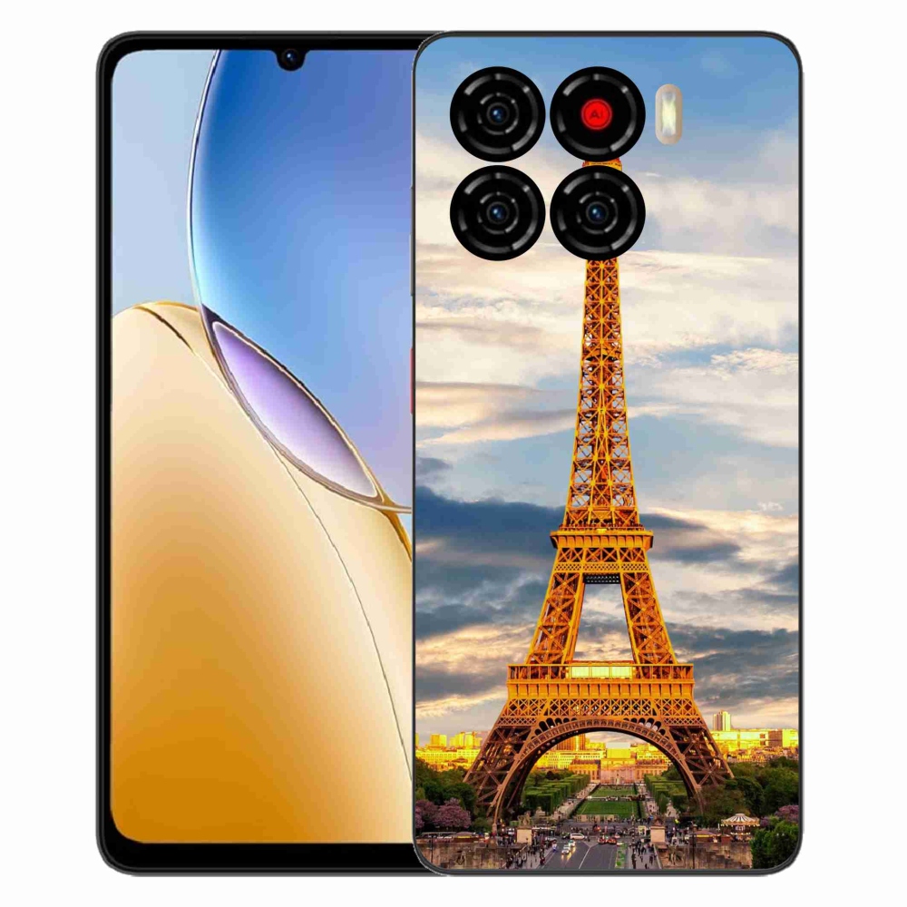 Gélový kryt mmCase na ZTE Blade A56 - border kólia 1