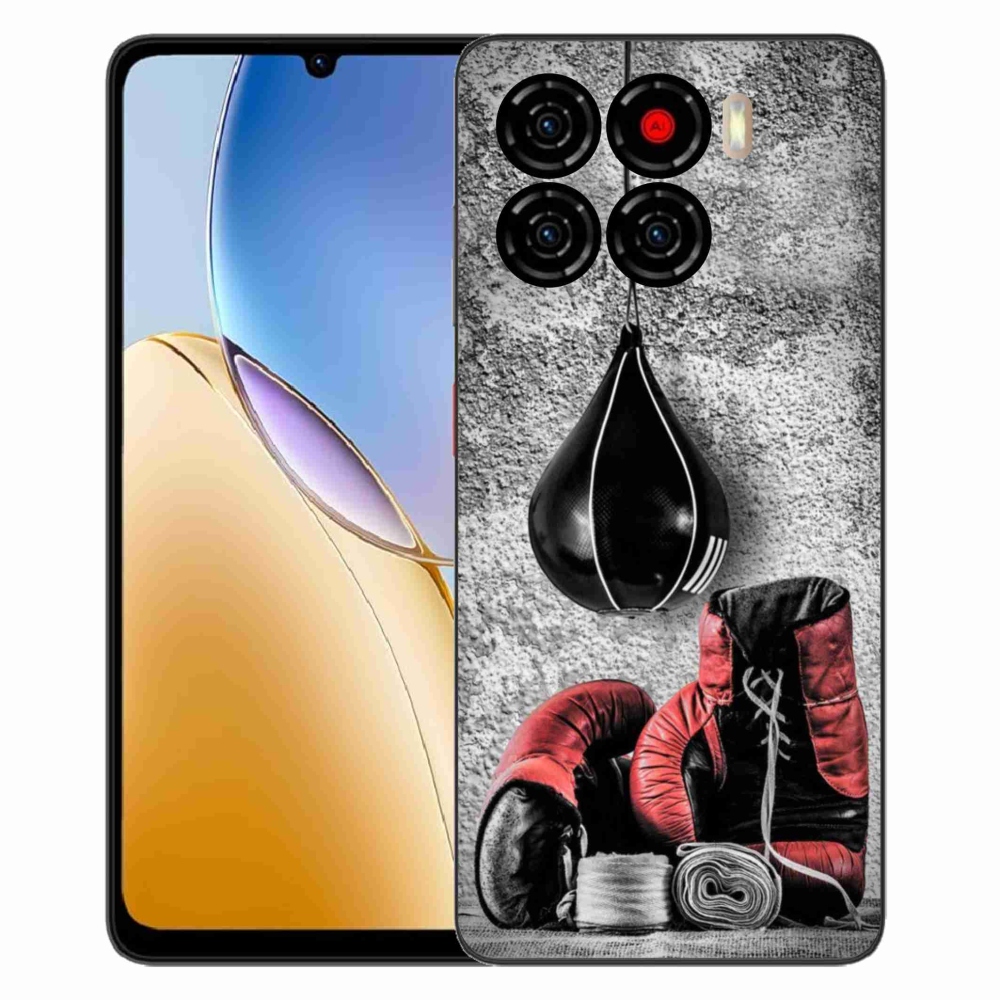 Gélový kryt mmCase na ZTE Blade A56 - boxovacie vrece a rukavice