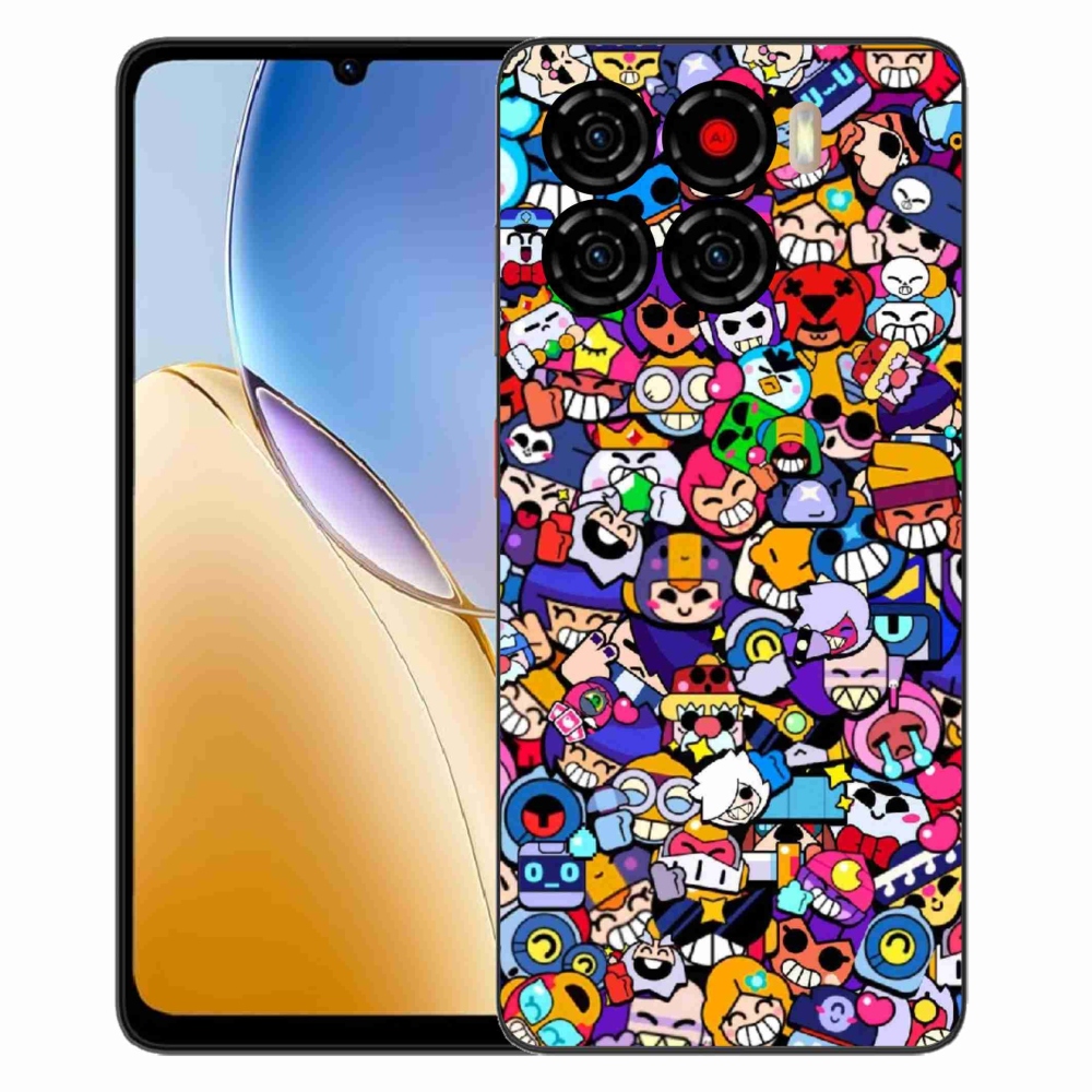 Gélový kryt mmCase na ZTE Blade A56 - brawl stars 2