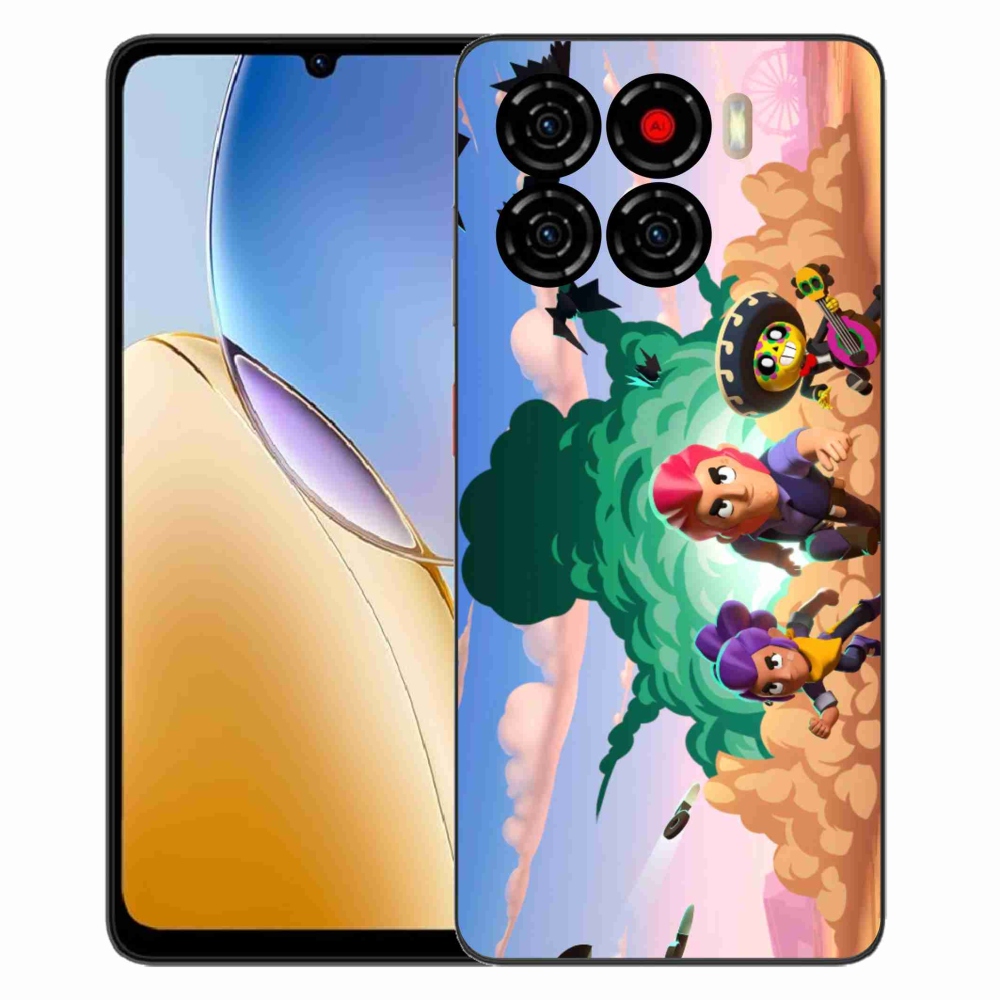 Gélový kryt mmCase na ZTE Blade A56 - brawl stars