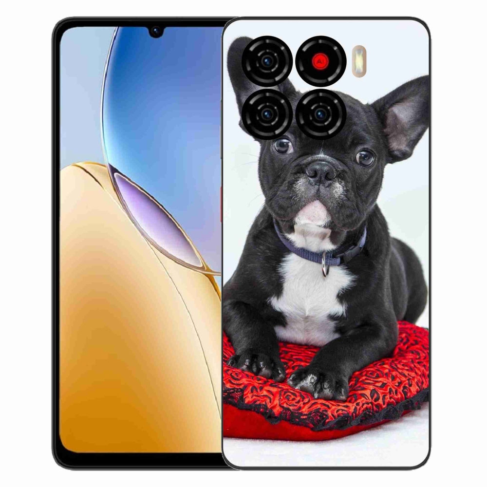 Gélový kryt mmCase na ZTE Blade A56 - buldog