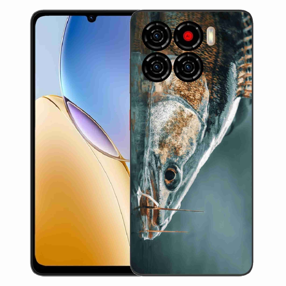 Gélový kryt mmCase na ZTE Blade A56 - zubáč