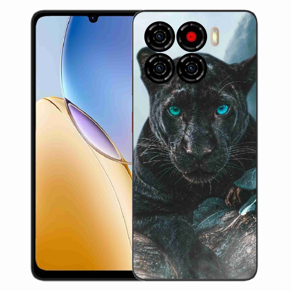 Gélový kryt mmCase na ZTE Blade A56 - čierny panter