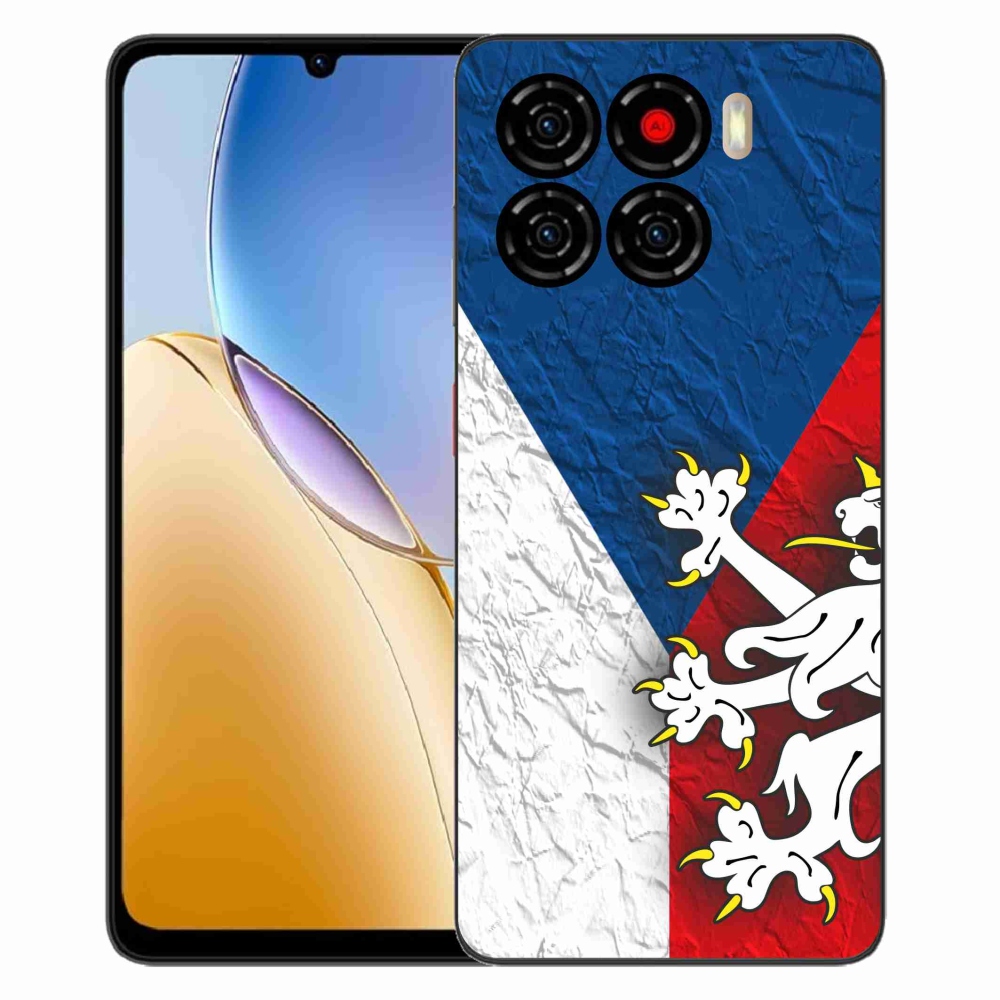 Gélový kryt mmCase na ZTE Blade A56 - slovenská vlajka 1