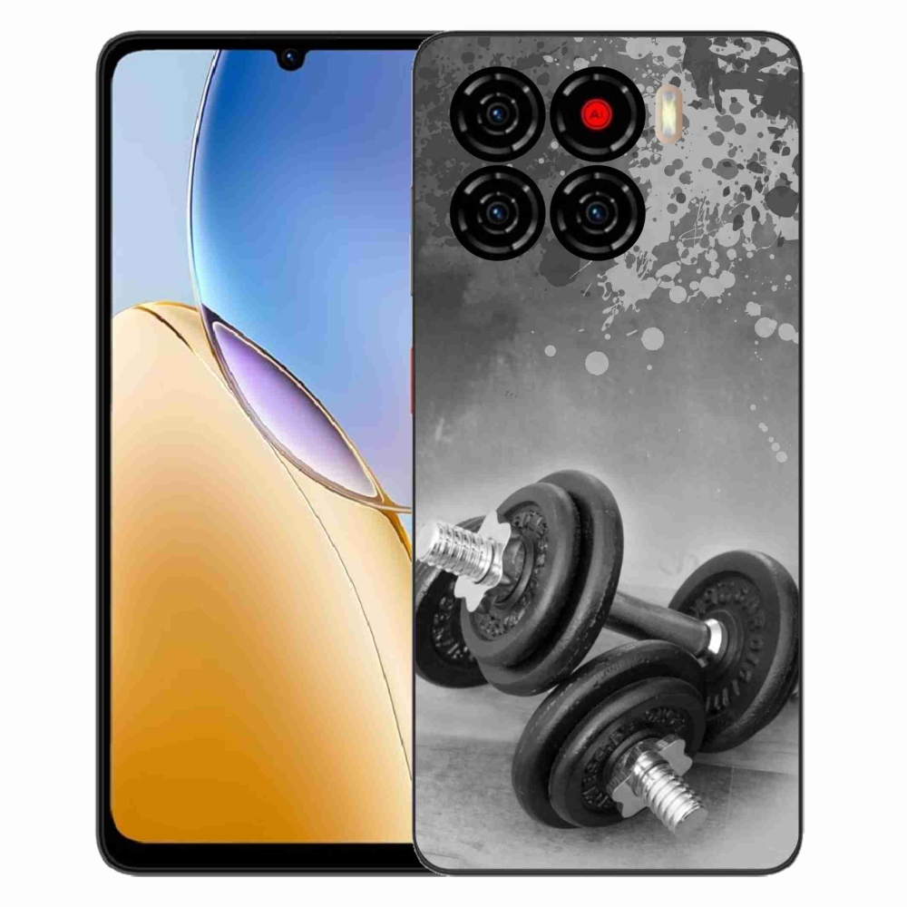 Gélový kryt mmCase na ZTE Blade A56 - činky 1