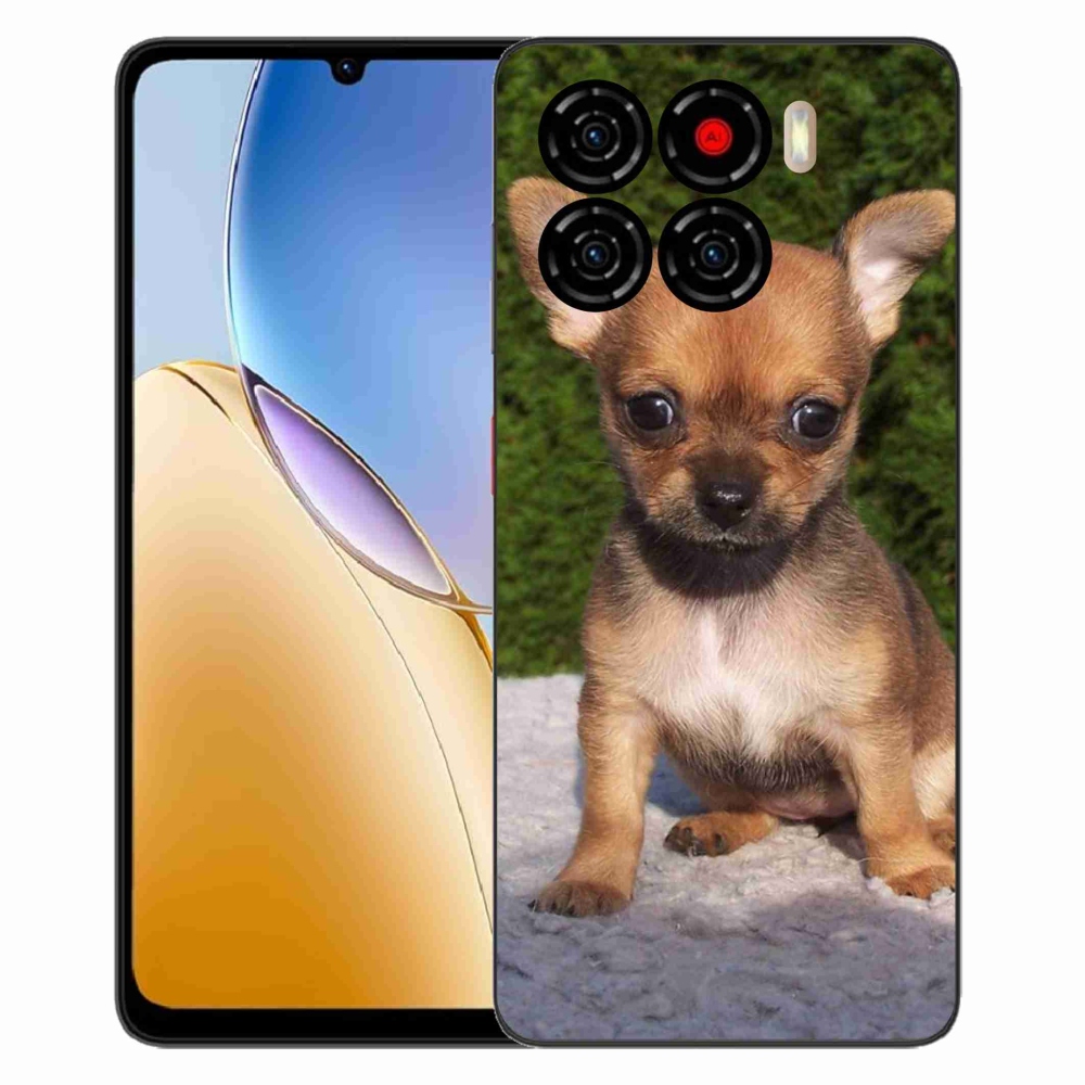 Gélový kryt mmCase na ZTE Blade A56 - čivava 3