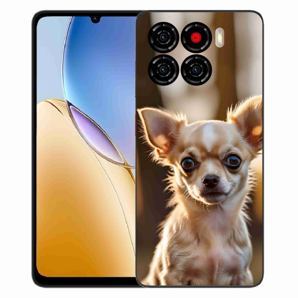 Gélový kryt mmCase na ZTE Blade A56 - čivava 6