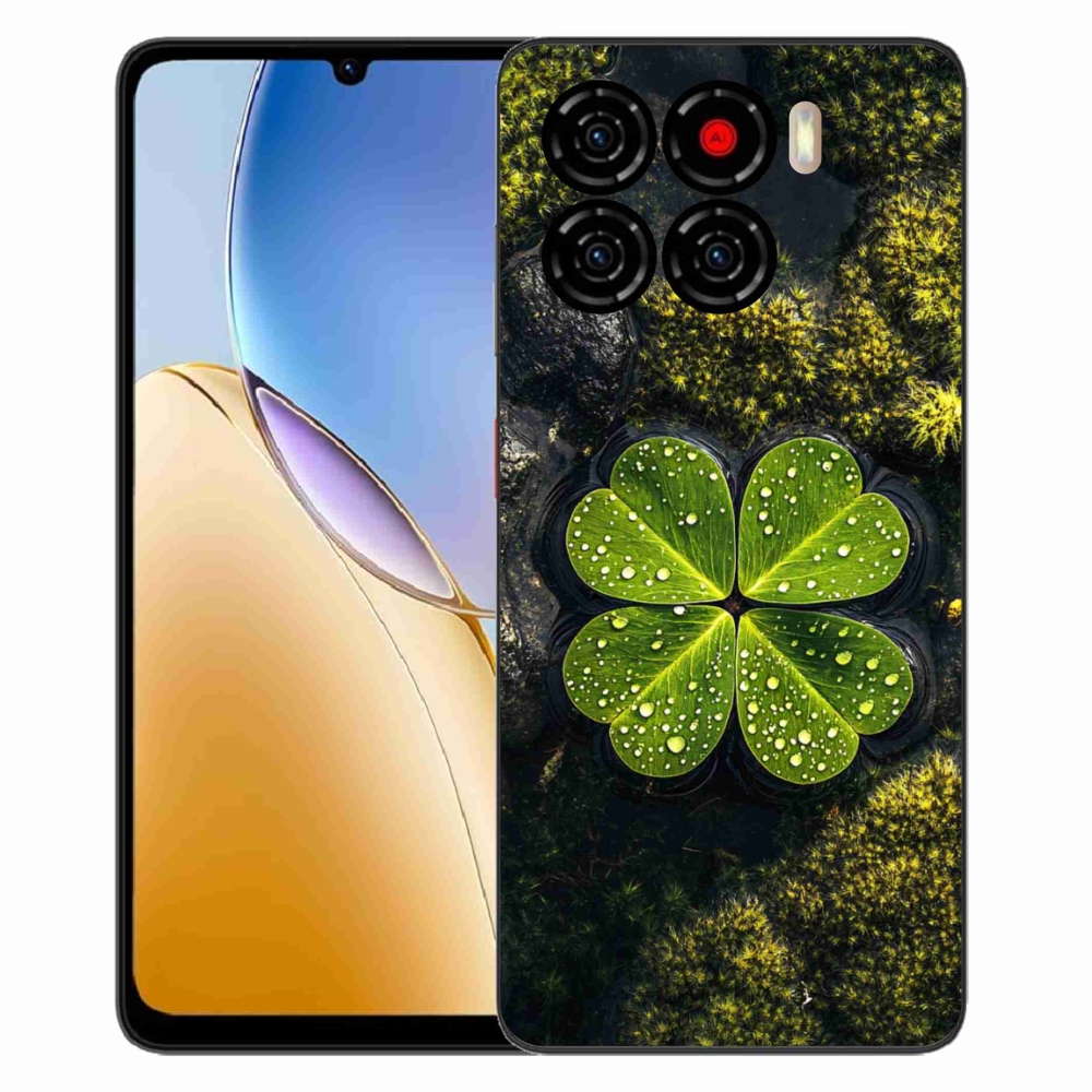 Gélový kryt mmCase na ZTE Blade A56 - štvorlístok