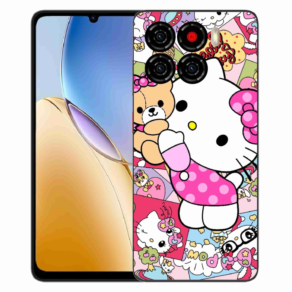 Gélový kryt mmCase na ZTE Blade A56 - cute kitty