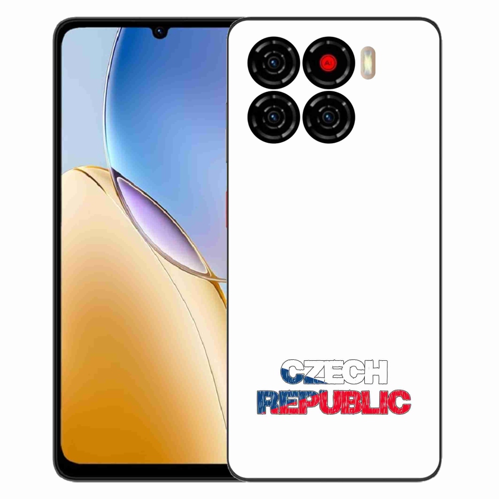 Gélový kryt mmCase na ZTE Blade A56 - Slovak Republic biele pozadie