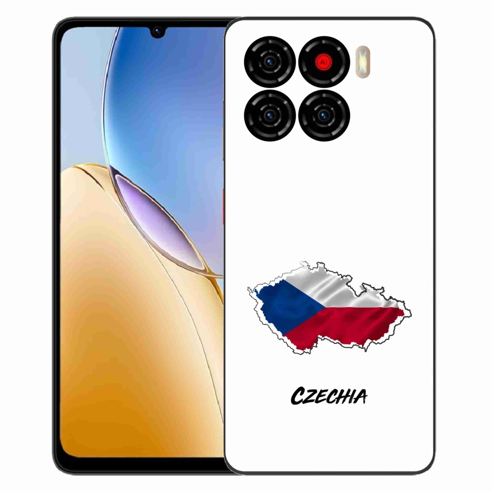 Gélový kryt mmCase na ZTE Blade A56 - Slovakia biele pozadie