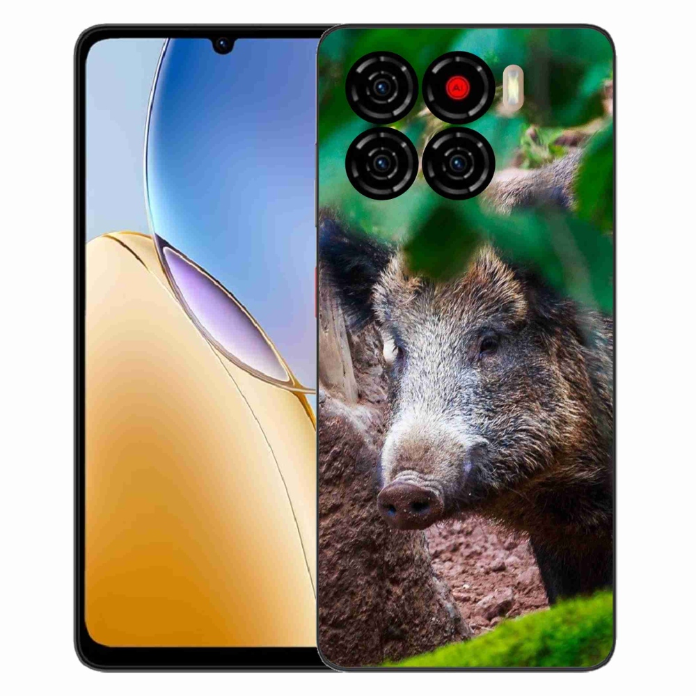Gélový kryt mmCase na ZTE Blade A56 - divoké prasa