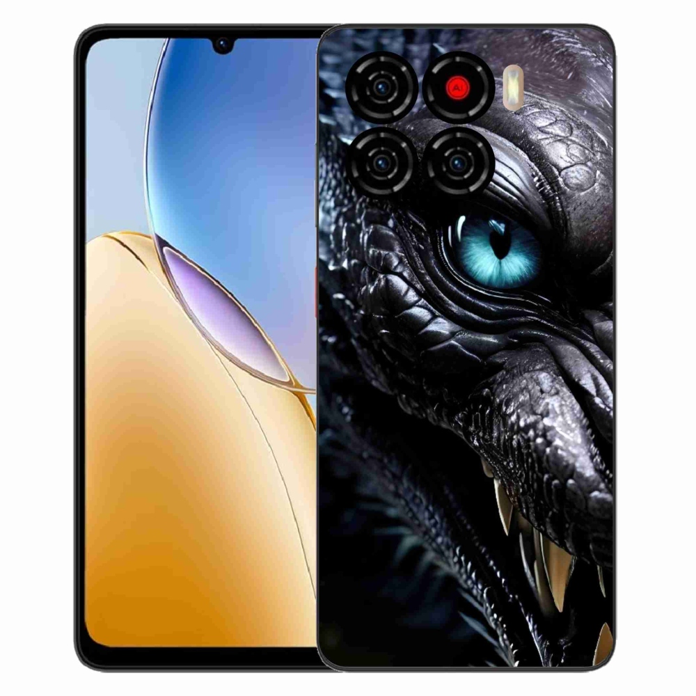 Gélový kryt mmCase na ZTE Blade A56 - dračí pohľad