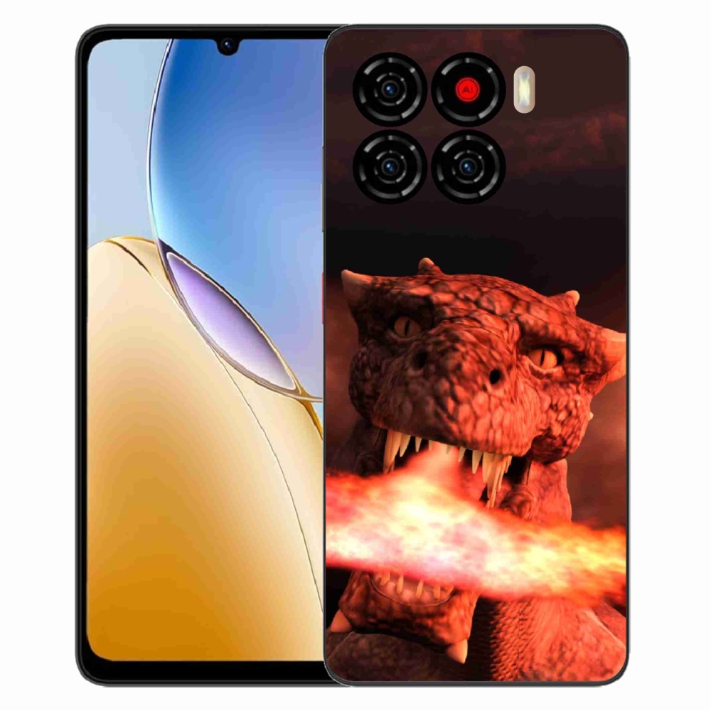 Gélový kryt mmCase na ZTE Blade A56 - drak