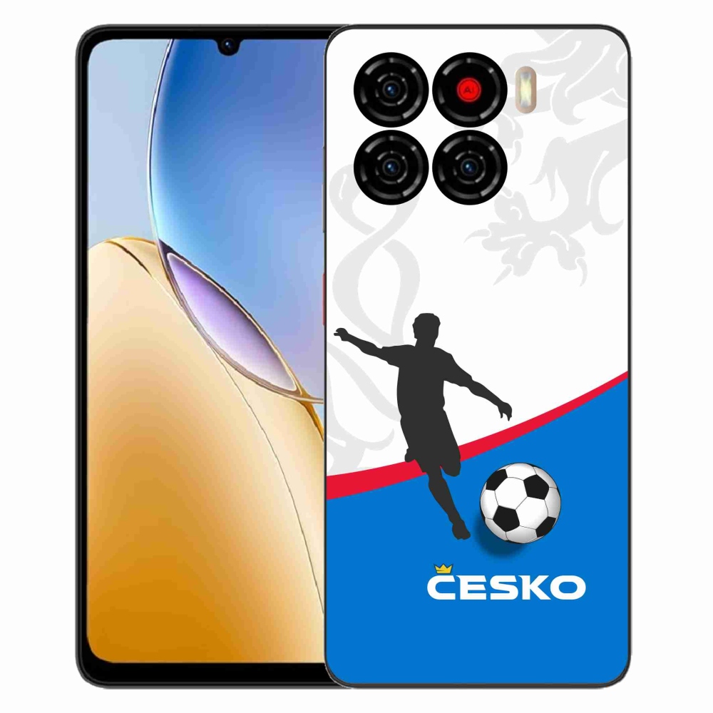 Gélový kryt mmCase na ZTE Blade A56 - futbal Česko 1