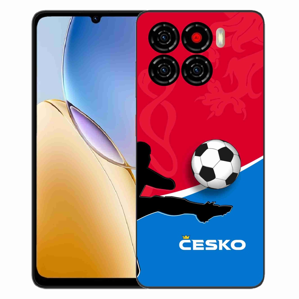 Gélový kryt mmCase na ZTE Blade A56 - futbal Česko 2