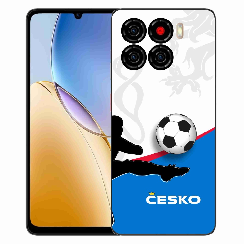 Gélový kryt mmCase na ZTE Blade A56 - futbal Česko 3