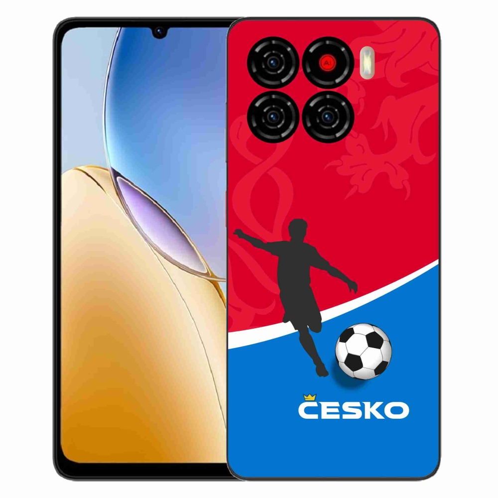 Gélový kryt mmCase na ZTE Blade A56 - futbal Česko
