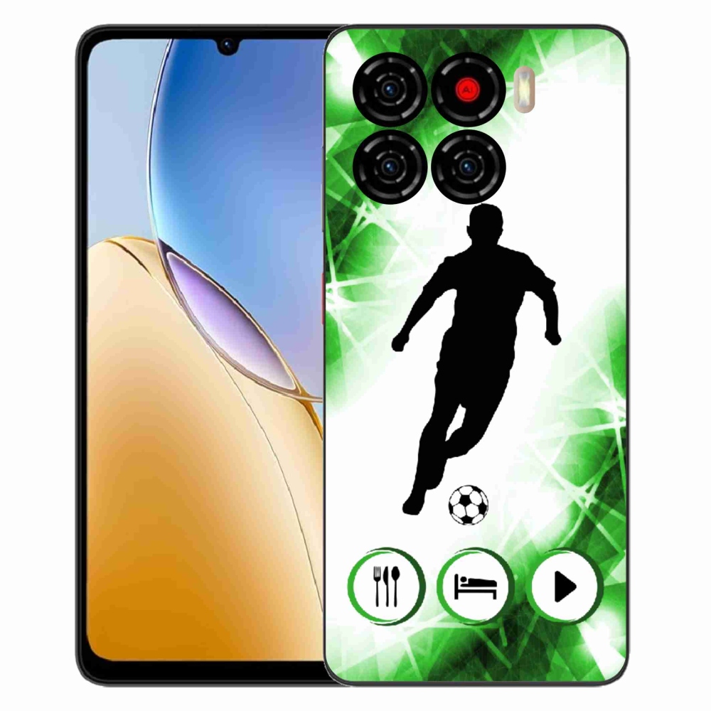 Gélový kryt mmCase na ZTE Blade A56 - futbalista