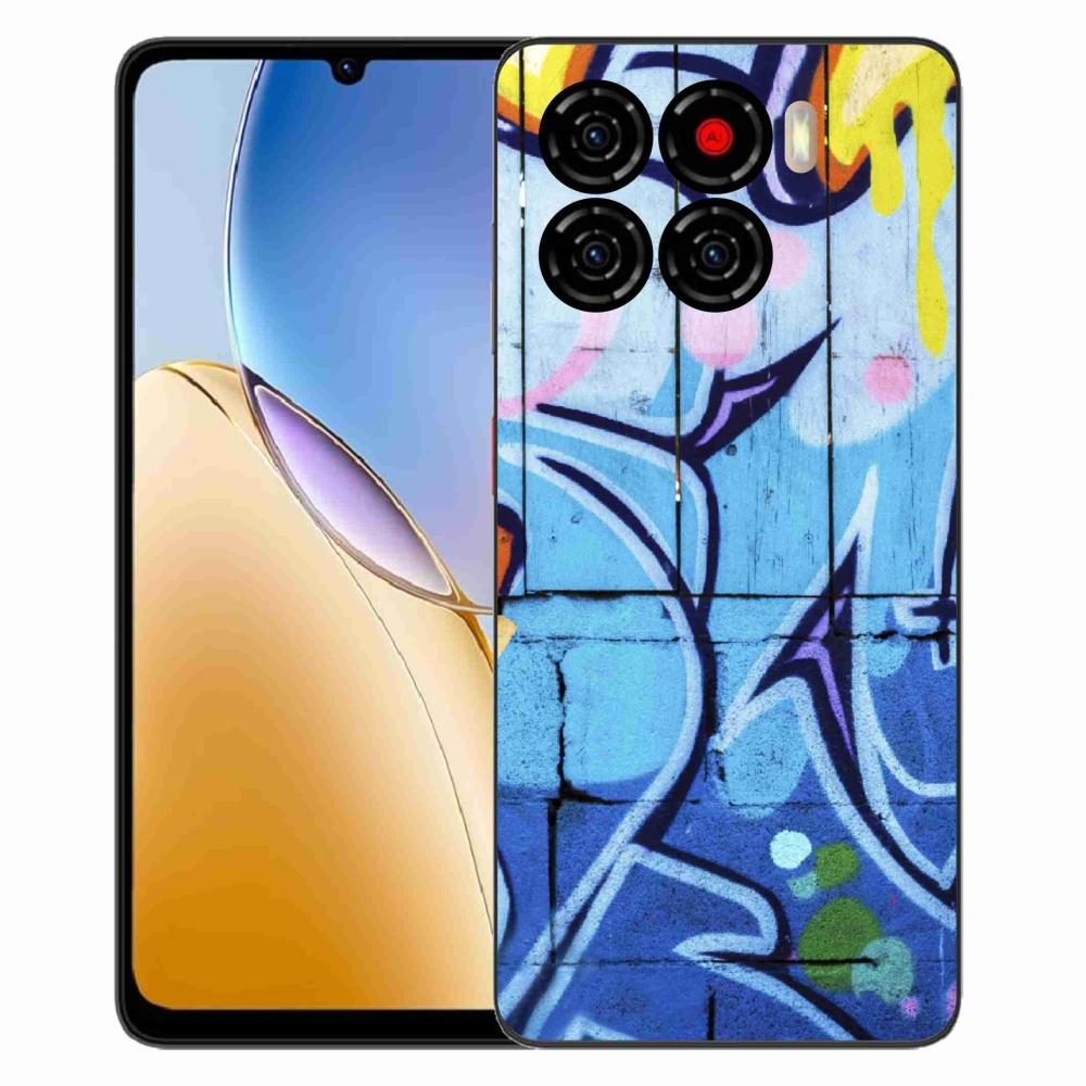 Gélový kryt mmCase na ZTE Blade A56 - graffiti
