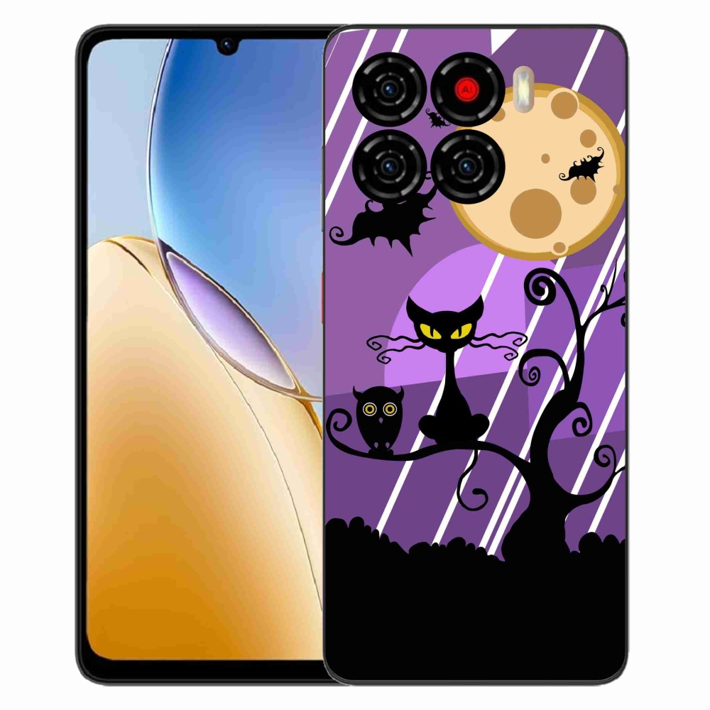 Gélový kryt mmCase na ZTE Blade A56 - halloween